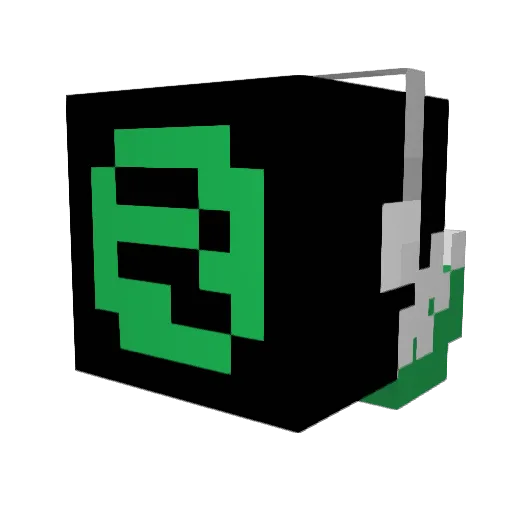 Eidify Minecraft avatar head, 3D render