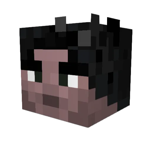 Eight_ONE_NINE Minecraft avatar head, 3D render