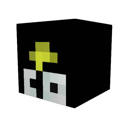 EightySpider391 Minecraft avatar head, 3D render