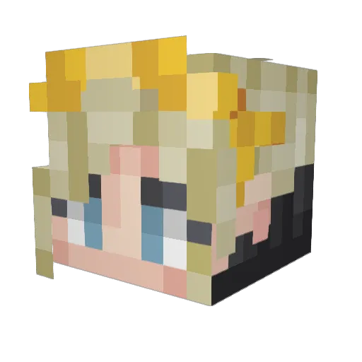 EihposDagg Minecraft avatar head, 3D render