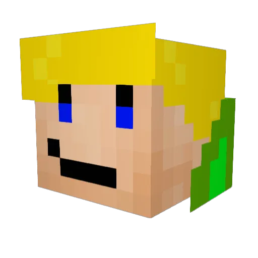 Eike_wi Minecraft avatar head, 3D render