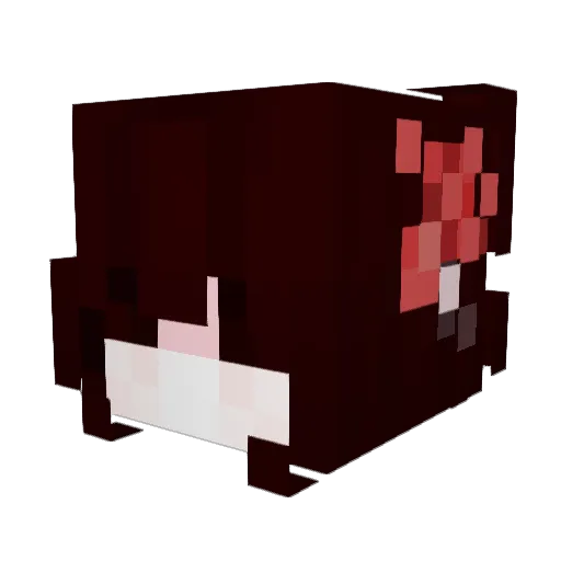 Eileen0911 Minecraft avatar head, 3D render