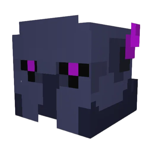 Eiman Minecraft avatar head, 3D render