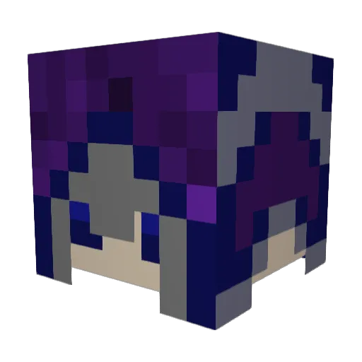 Ein_Mitch Minecraft avatar head, 3D render