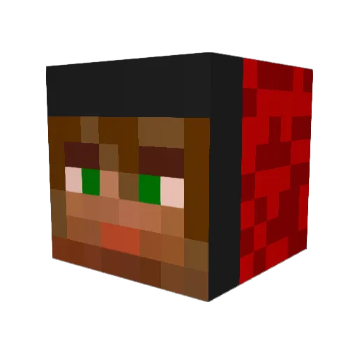 Ein_Scorpio Minecraft avatar head, 3D render