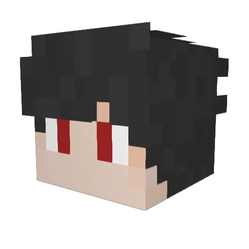 Ein_Spannier Minecraft avatar head, 3D render