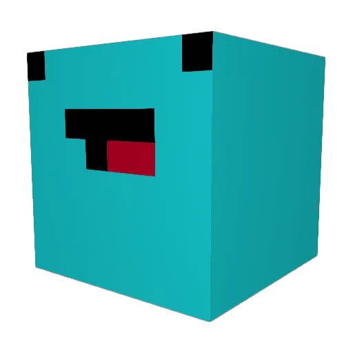 EinfachFlorid Minecraft avatar head, 3D render