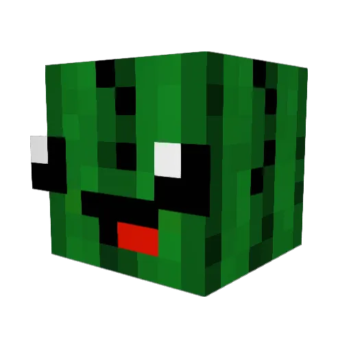 EinfachM0 Minecraft avatar head, 3D render