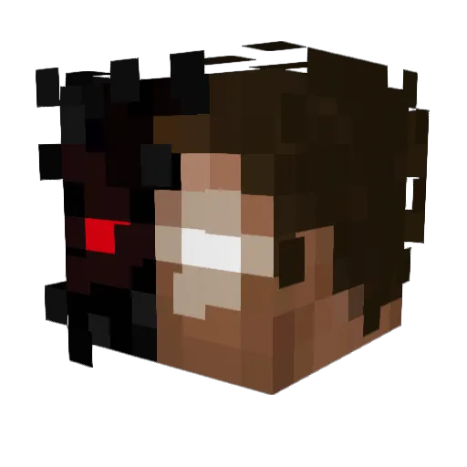 Einfxch_Jan1 Minecraft avatar head, 3D render