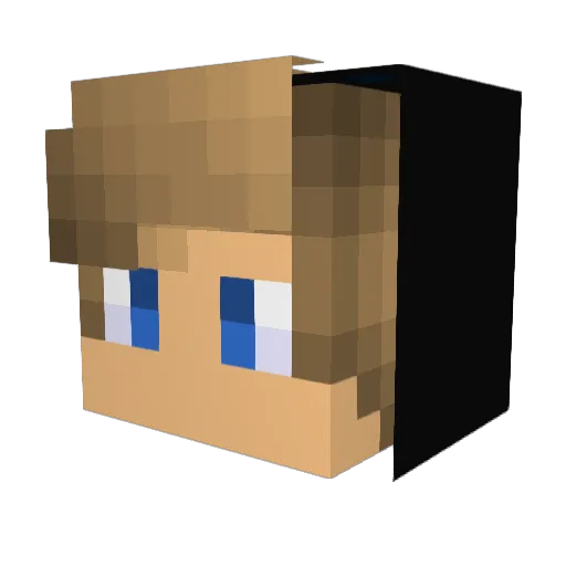 Einhorn_PVP Minecraft avatar head, 3D render