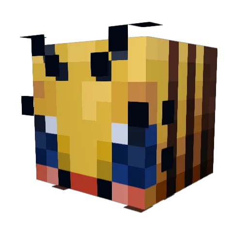 EiraGrey Minecraft avatar head, 3D render