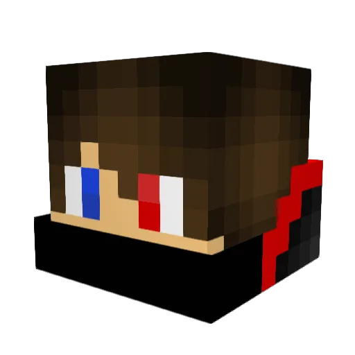 Eirik_HD Minecraft avatar head, 3D render