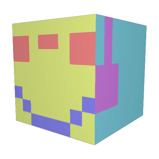Eiriknj Minecraft avatar head, 3D render