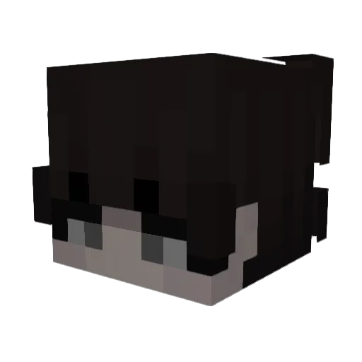 Eiru3847hzr Minecraft avatar head, 3D render