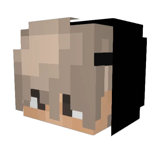 EisAmStiiel_ Minecraft avatar head, 3D render