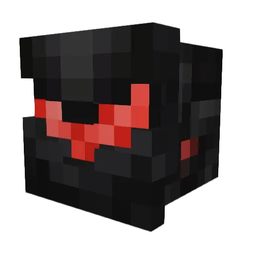 Eisakou Minecraft avatar head, 3D render