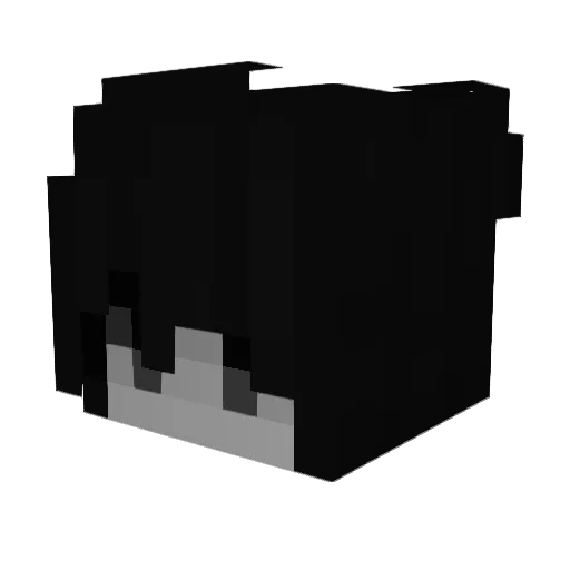 Eisbombe3001 Minecraft avatar head, 3D render