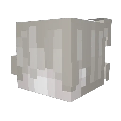 Eiseyyyy Minecraft avatar head, 3D render