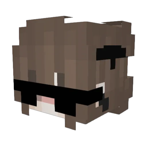 Eisho0115 Minecraft avatar head, 3D render