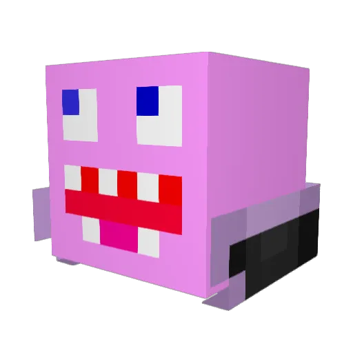 Eiterbeule Minecraft avatar head, 3D render
