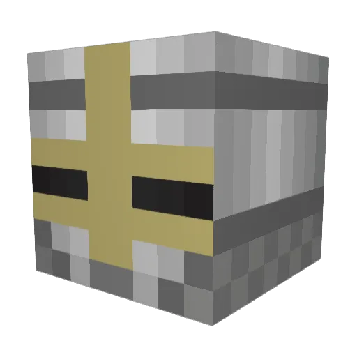 Eizu_ Minecraft avatar head, 3D render