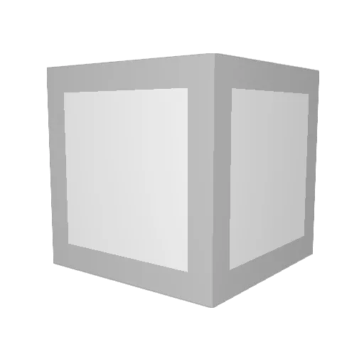 Ekarat Minecraft avatar head, 3D render