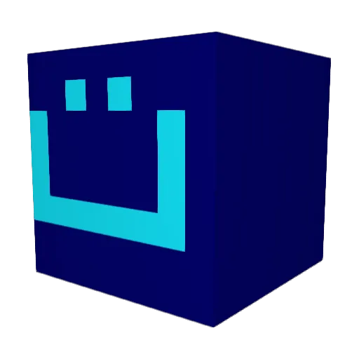 Ekiiii17 Minecraft avatar head, 3D render