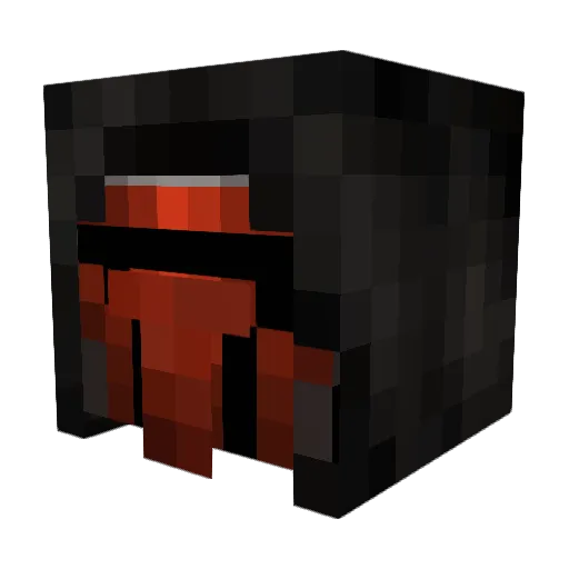 Ekiiz Minecraft avatar head, 3D render