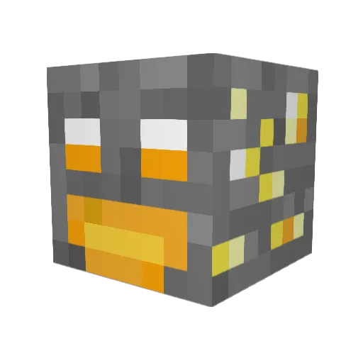 Ekillo Minecraft avatar head, 3D render