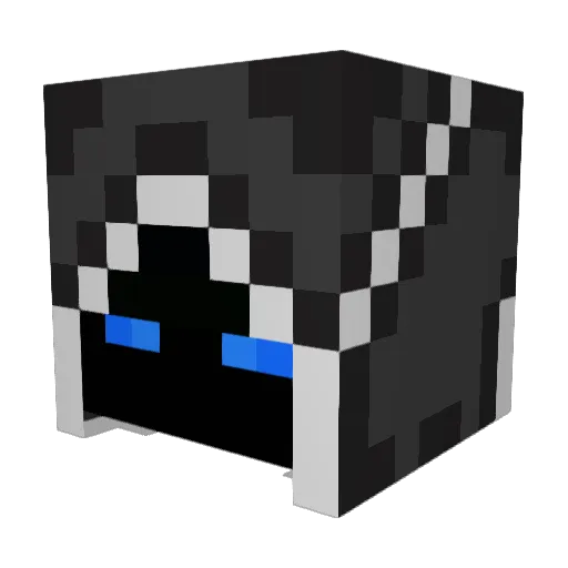 Ekmaen Minecraft avatar head, 3D render
