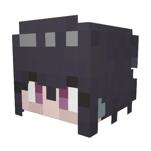 Eknaz_ Minecraft avatar head, 3D render