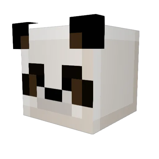 Eko450 Minecraft avatar head, 3D render