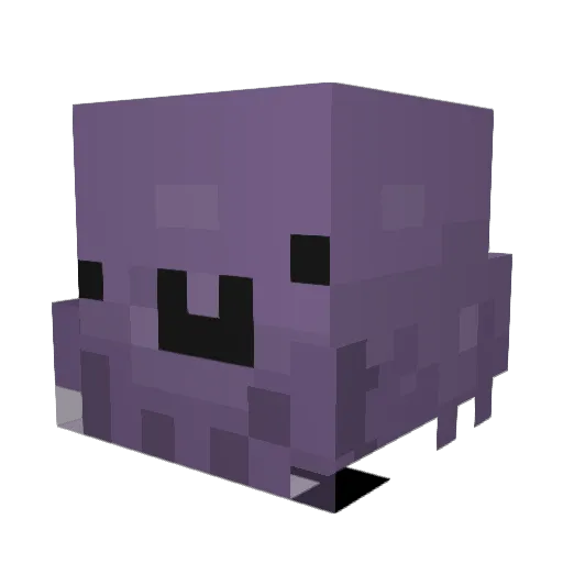 Eko54 Minecraft avatar head, 3D render
