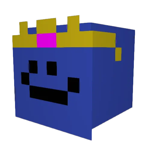 Eksenn Minecraft avatar head, 3D render