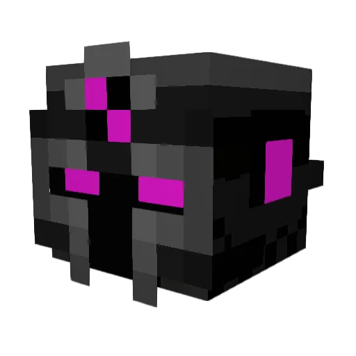 Eku01 Minecraft avatar head, 3D render
