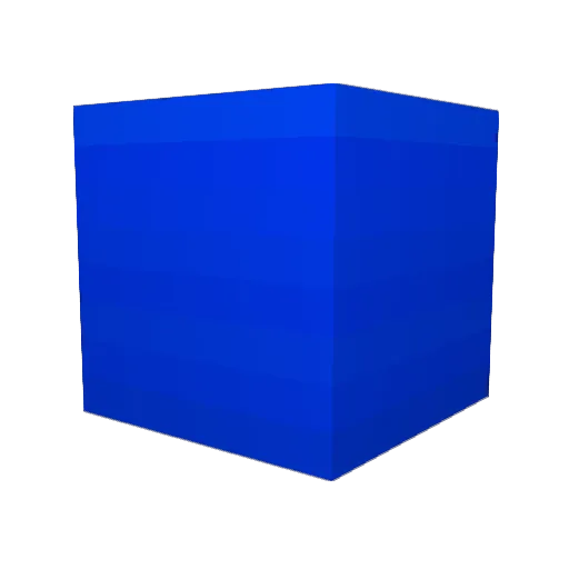 El10tt Minecraft avatar head, 3D render