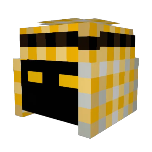 ElAlfred0 Minecraft avatar head, 3D render