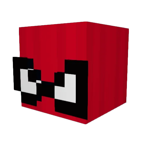 ElBadBunny Minecraft avatar head, 3D render