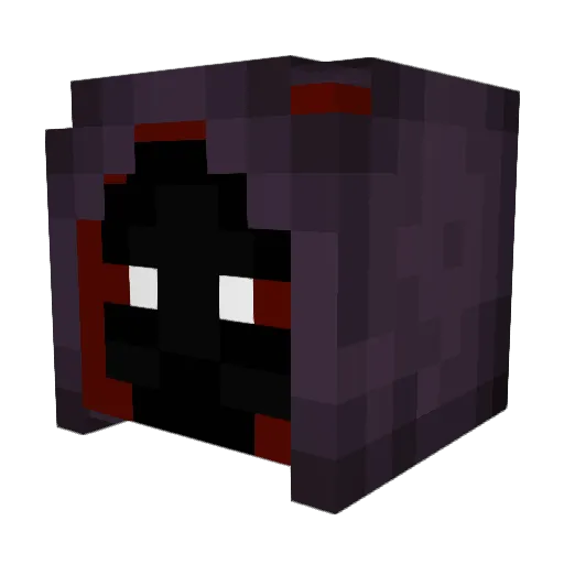 ElBartula Minecraft avatar head, 3D render
