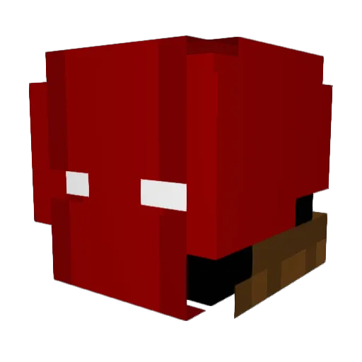 ElBennyBoi Minecraft avatar head, 3D render