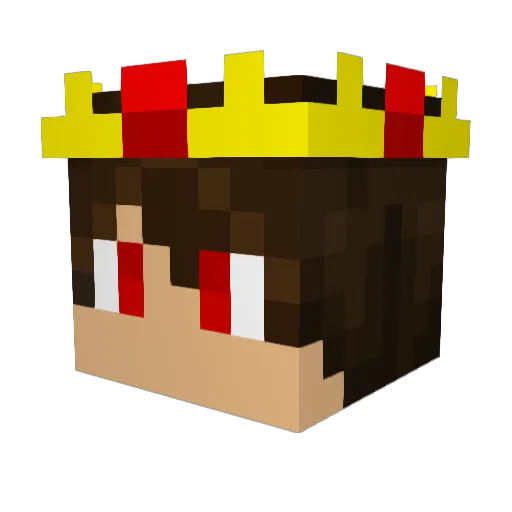 ElBryan27 Minecraft avatar head, 3D render