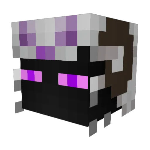ElCapoDeDead Minecraft avatar head, 3D render