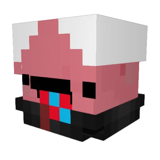 ElCappyTann Minecraft avatar head, 3D render