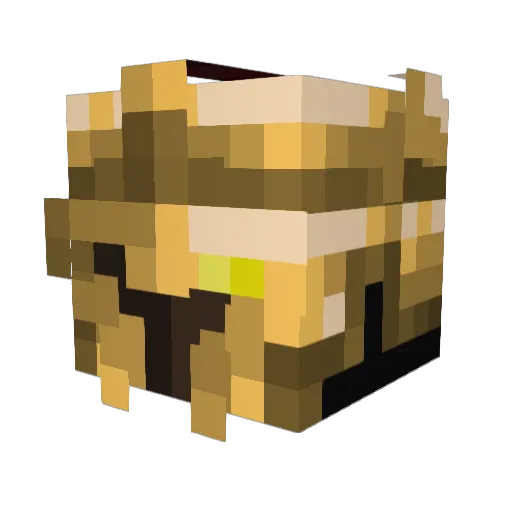 ElCasaBlanca Minecraft avatar head, 3D render