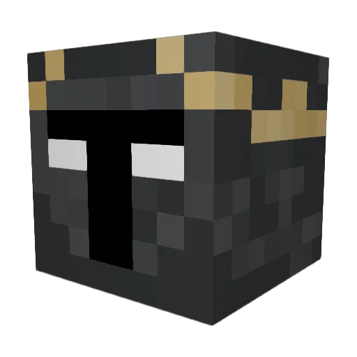 ElEkislot Minecraft avatar head, 3D render