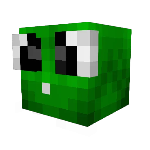 ElFriendo Minecraft avatar head, 3D render