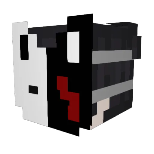 ElGabo_21 Minecraft avatar head, 3D render