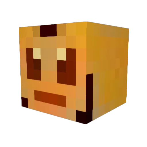ElGamer117 Minecraft avatar head, 3D render