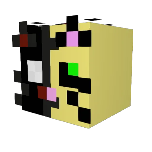 ElGatoD0rado007 Minecraft avatar head, 3D render