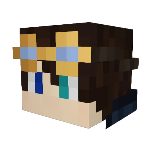 ElGigante62 Minecraft avatar head, 3D render